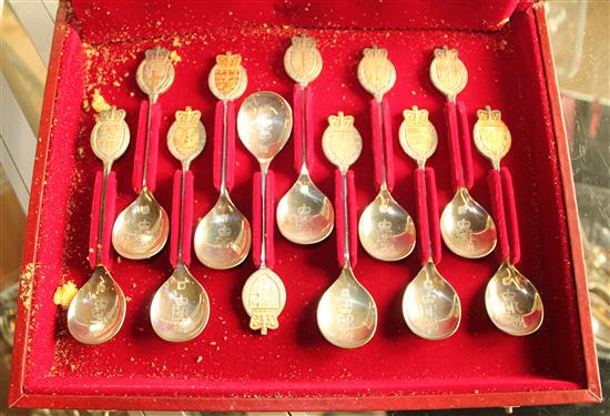 Silver jubilee spoons